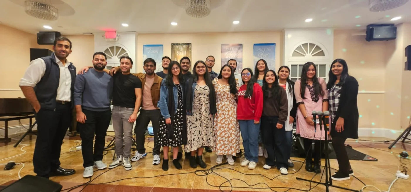 Bethel youth together after a church gathering