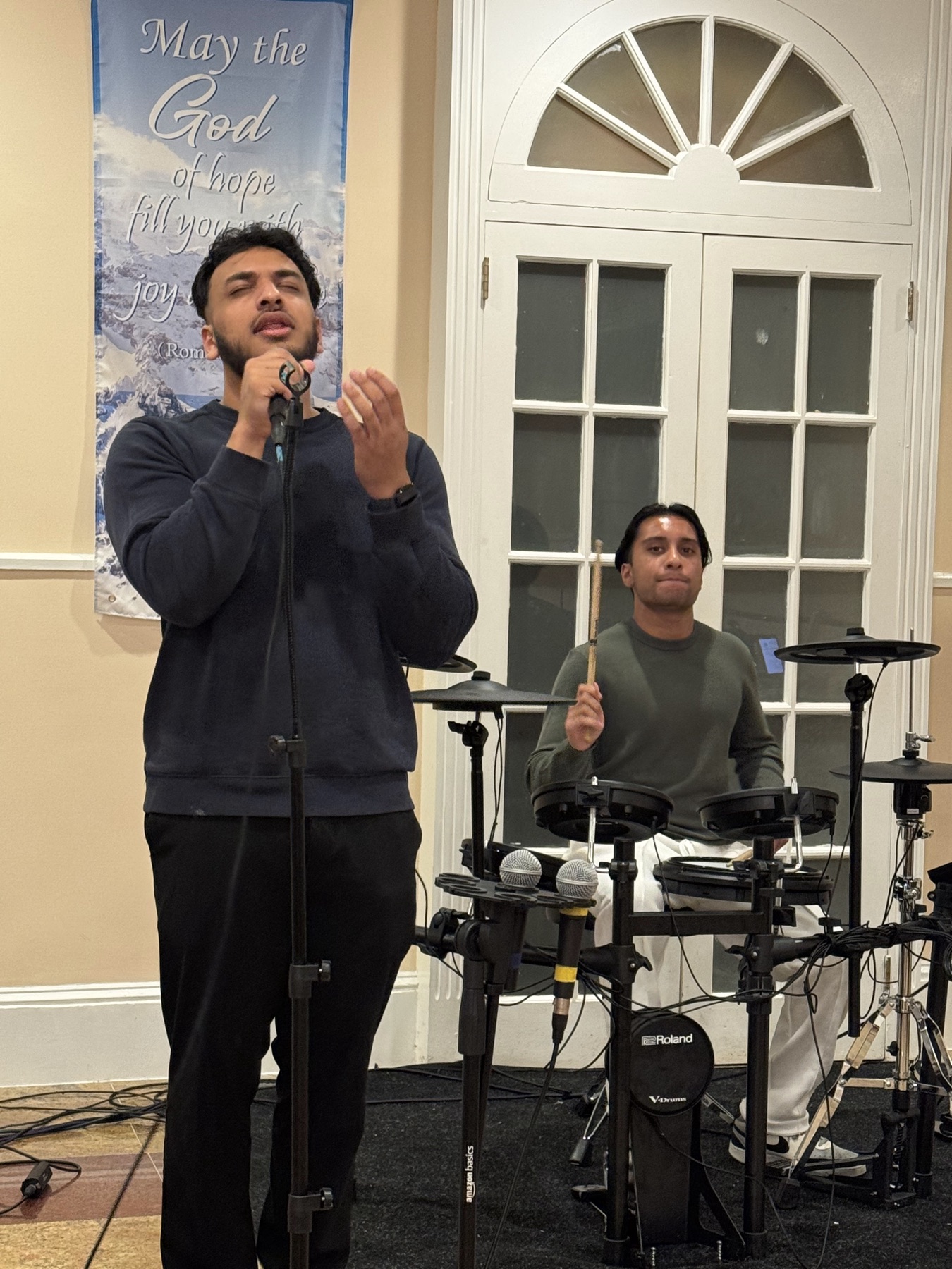 Worship band at Bethel Worship Center